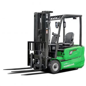 hangcha a series 3-wheel electric lithium-ion electric forklift