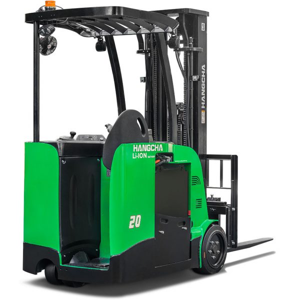 Hangcha A Series 3-Wheel Electric Stand-Up Counterbalanced Forklift with Lithium-ion Technology